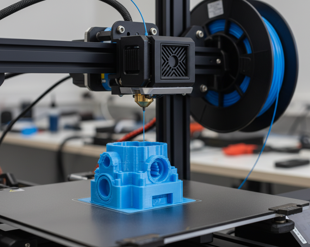 3d pritning services (3d printer) making a prototype 