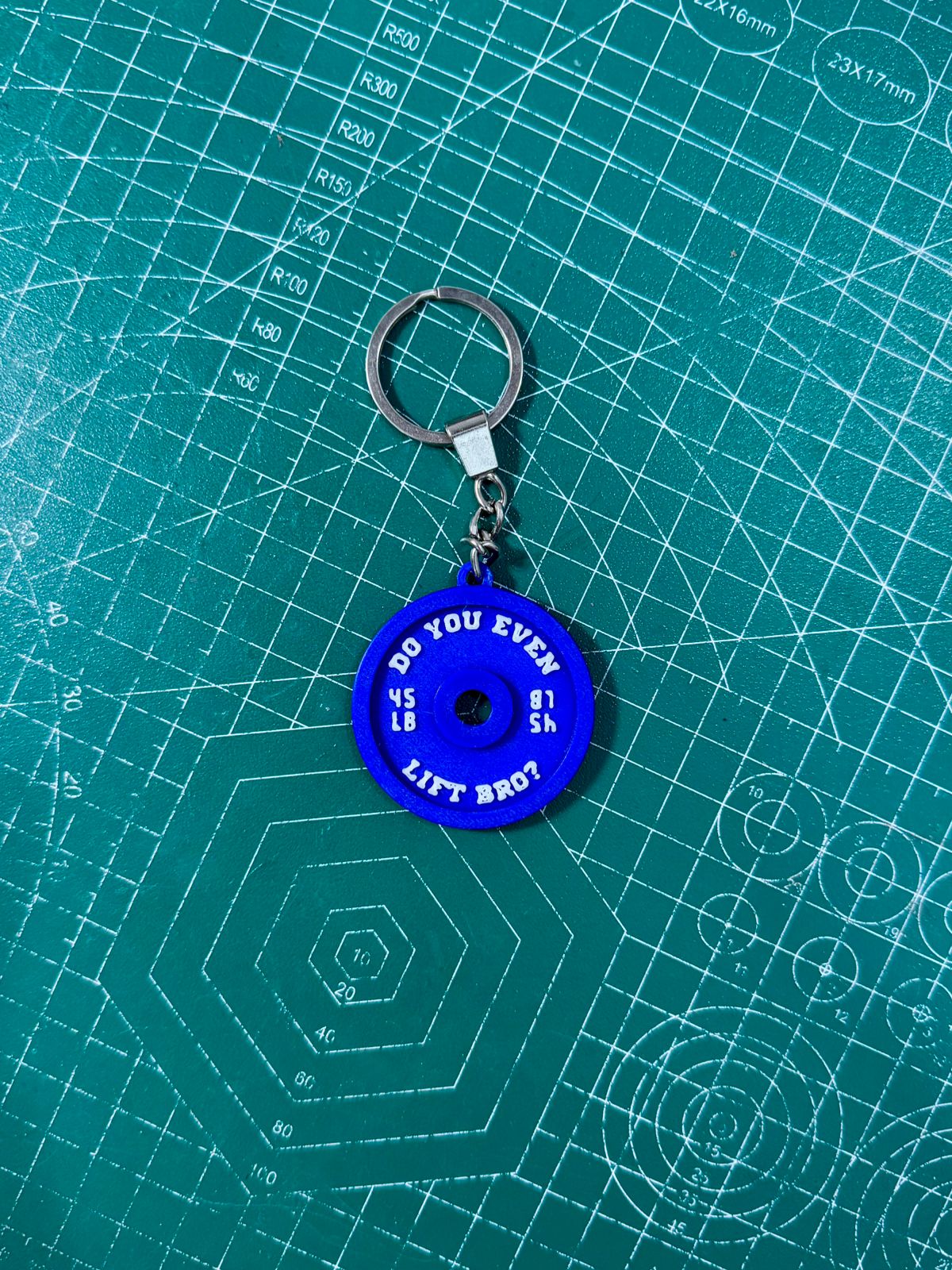 "Do You Even Lift Bro?" Keychain