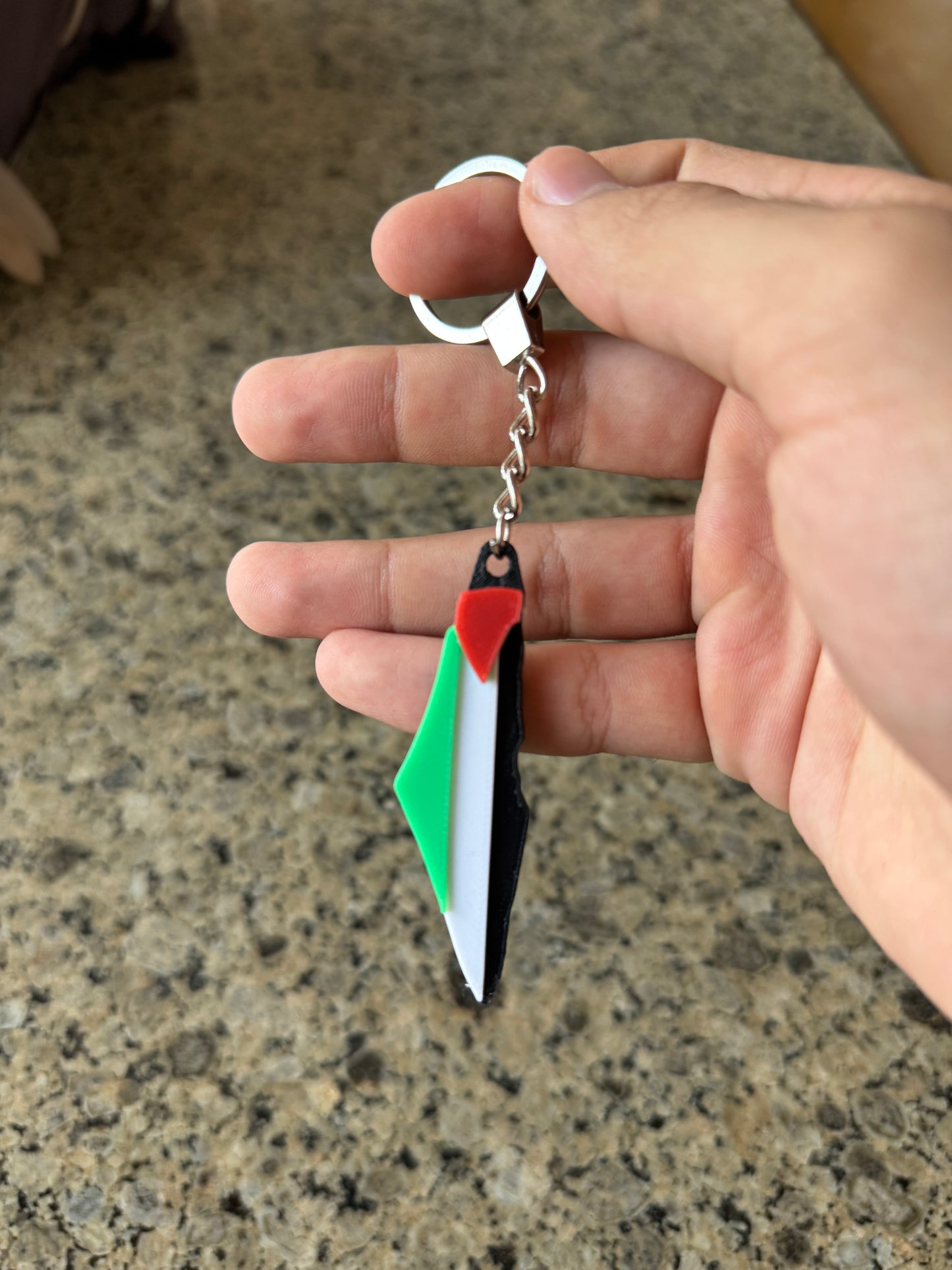 Palestine Keychain
