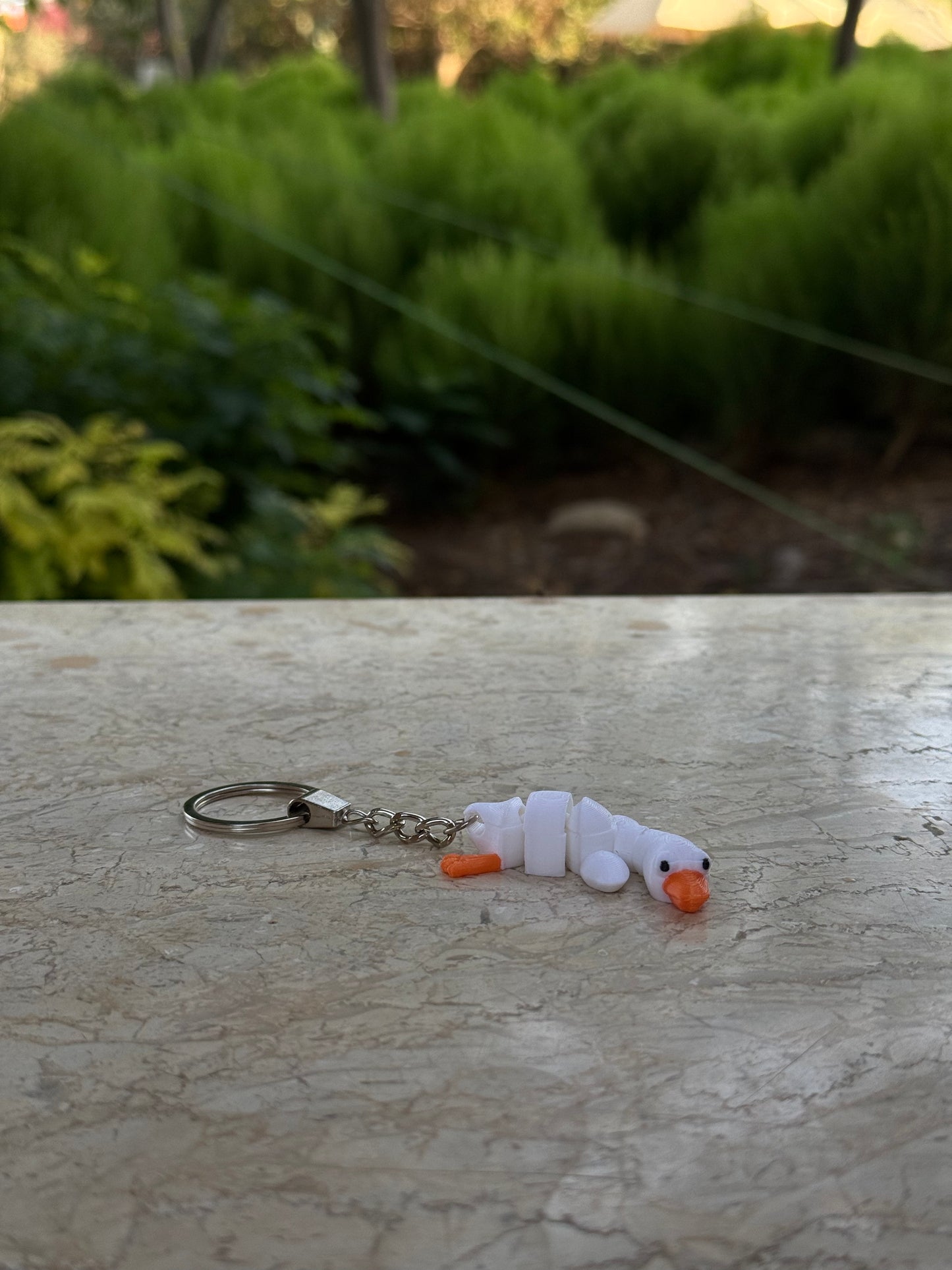 Articulated Flexy Goose Keychain