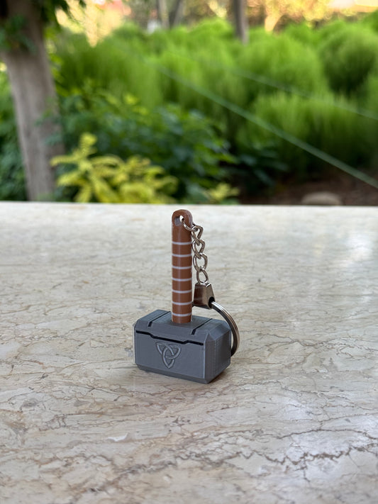 Mjölnir Keychain