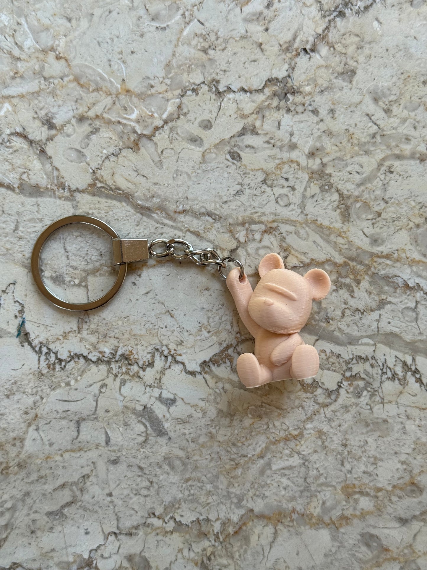 Waving Buddy Keychain