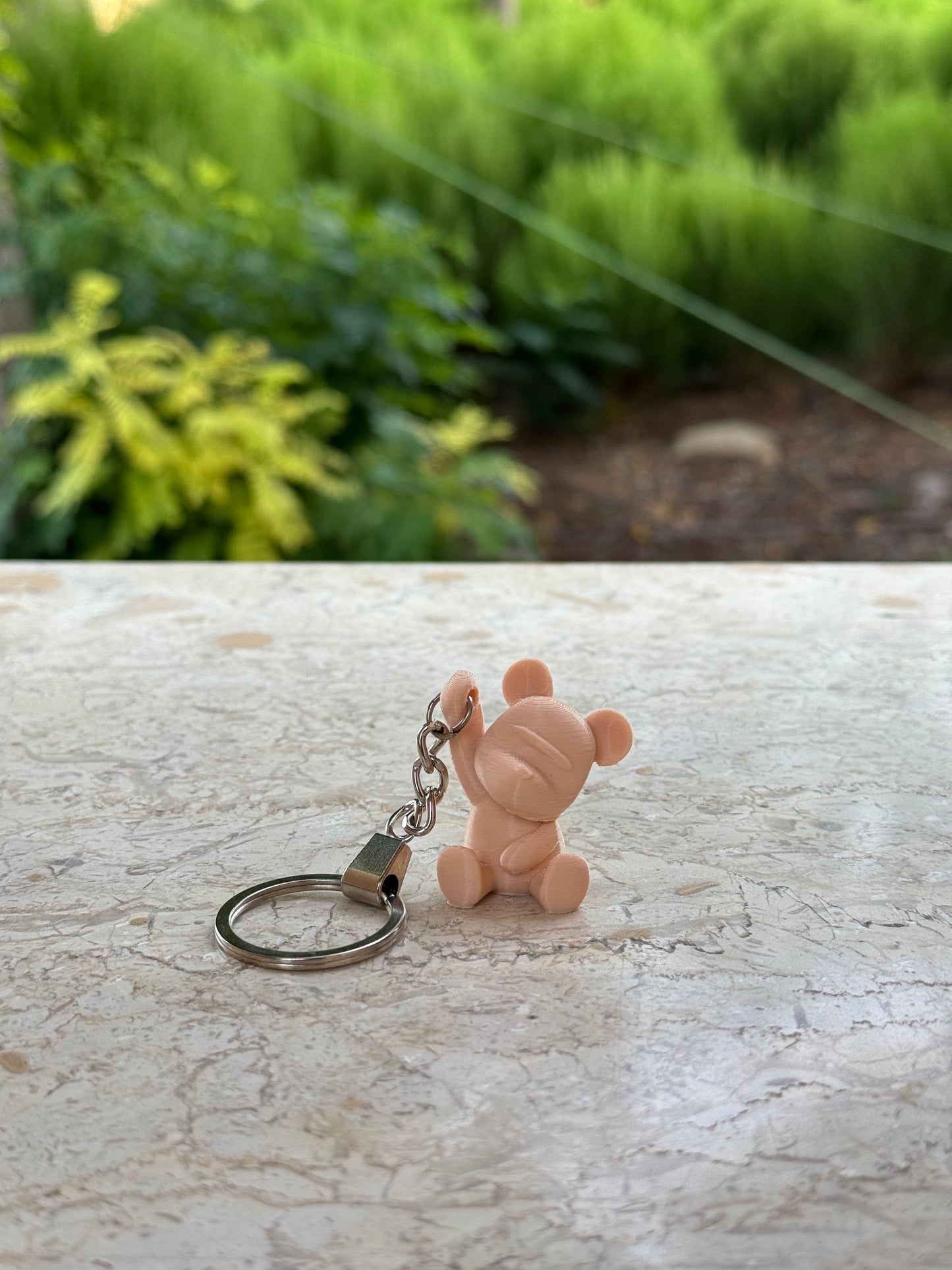 Waving Buddy Keychain