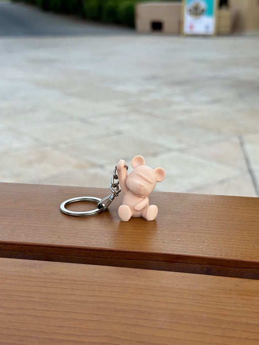 Waving Buddy Keychain